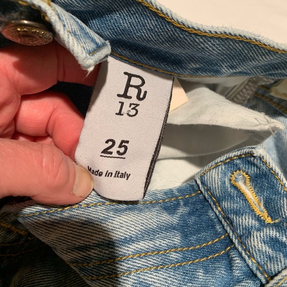 R13 WOMEN’S SIZE 25 “Bowie” Jeans - Picture 8 of 8
